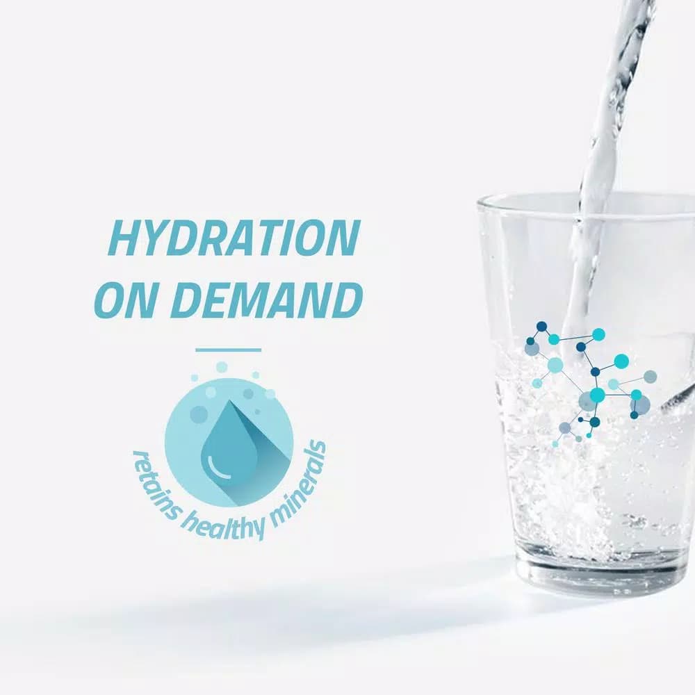 ISPRING 4-Stage 0.1 Micron Ultra-Filtration Under Sink Water Filtration System with Chrome Faucet