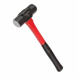TEKTON 3 lb. Sledge Hammer with 15.375 in. Fiberglass Handle thumbnail 1