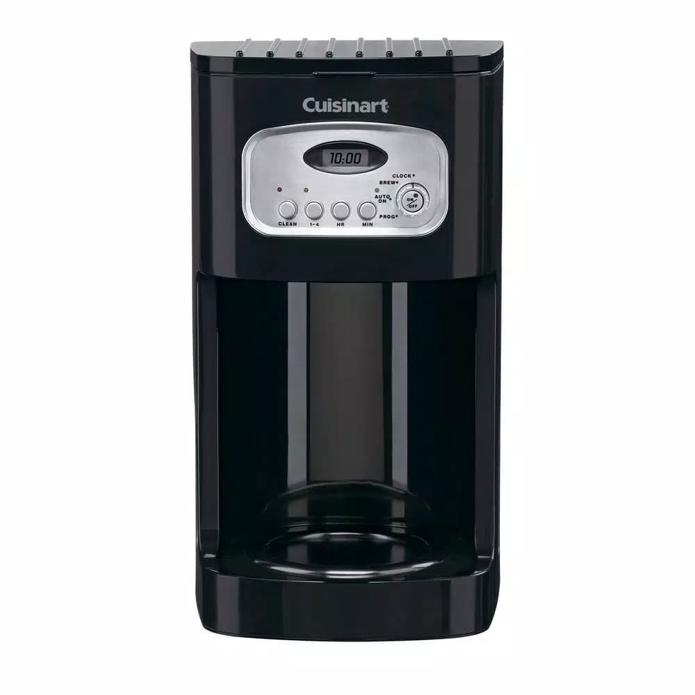 Cuisinart 10-Cup Black Programmable Thermal Coffee Maker with Stainless Accents