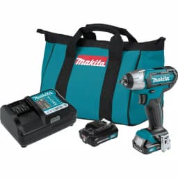 Makita 12V MAX CXT Cordless 1/4 in. Square Drive Impact Wrench Kit (2.0 Ah) thumbnail 1