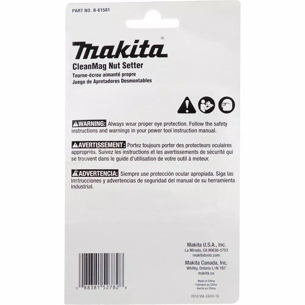 Makita Impact GOLD Detachable Nut Setter Set, 3-Piece Hex Shank
