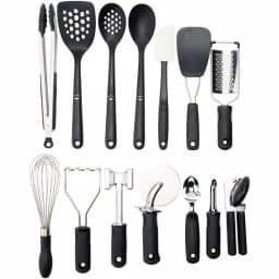 OXO Good Grips 15-Piece Everyday Kitchen Tool Set with Stainless Steel Utensil Holder thumbnail 2