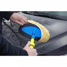 AutoRight Auto Wash Replacement Bonnet - Synthetic Lambswool Mitt for Auto-Wash Stick thumbnail 2