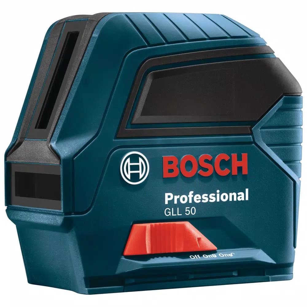 Bosch GLL 50 Self-Leveling Cross-Line Laser Level Kit with BM3 Positioning Device and Compact Tripod