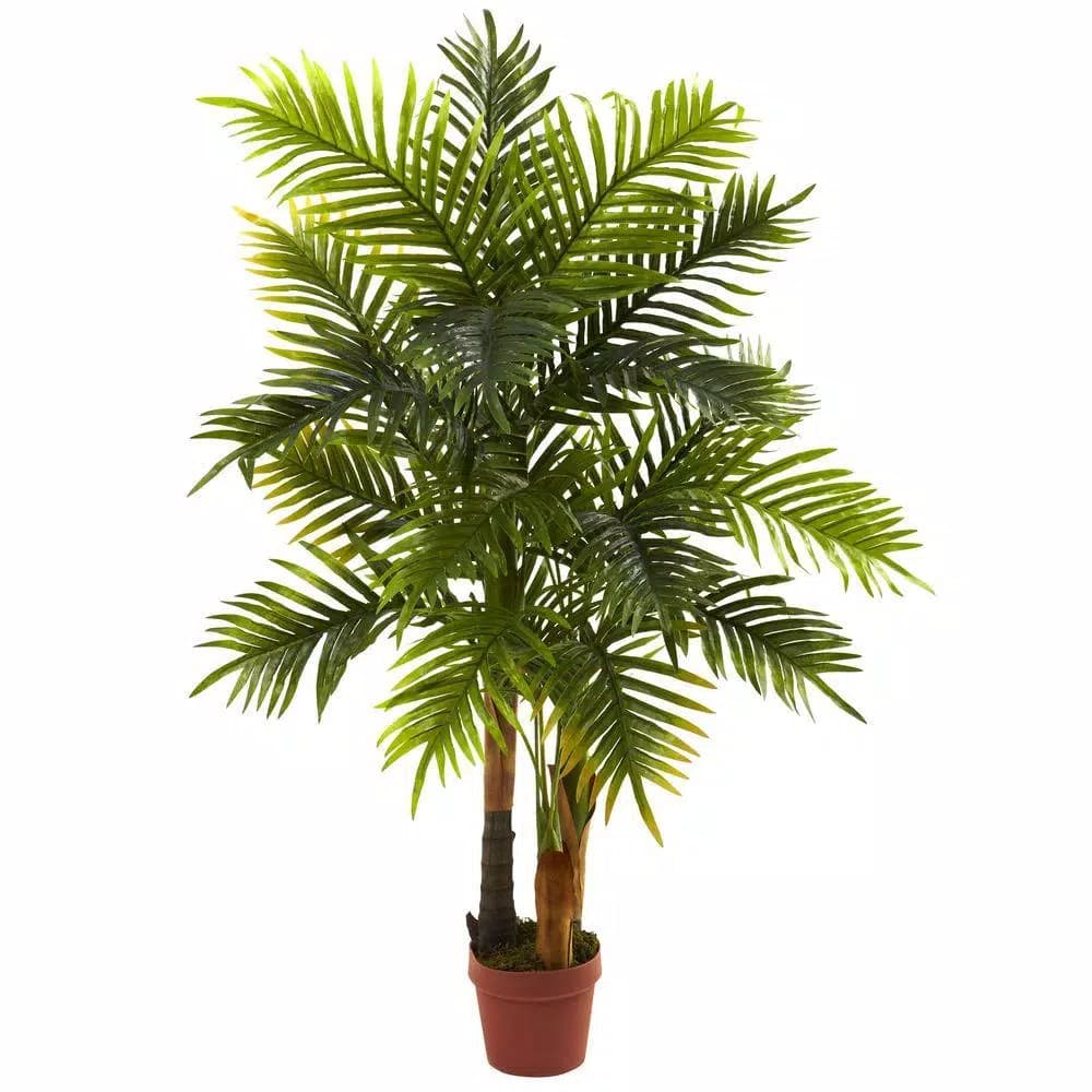 Nearly Natural Real Touch 4 ft. Areca Palm Tree Artificial Plant