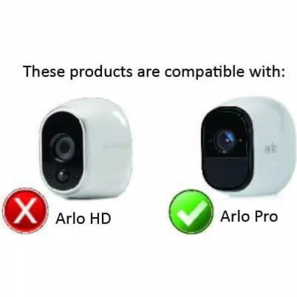 Wasserstein Silicone Skins for Arlo Pro and Pro 2 - Protective Sunroof Covers, Black (3-Pack)