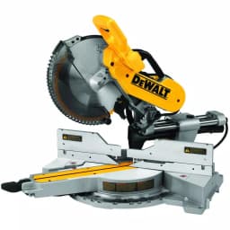 DEWALT 12 in. 15 Amp Double-Bevel Sliding Compound Miter Saw with 60T Fine Finish Blade thumbnail 7