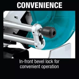 Makita 12 in. 15 Amp Dual-Bevel Sliding Compound Miter Saw with Laser (LS1219L) thumbnail 12
