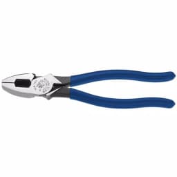 Klein Tools 9 in. High Leverage Side Cutting Pliers for Fish Tape Pulling thumbnail 1