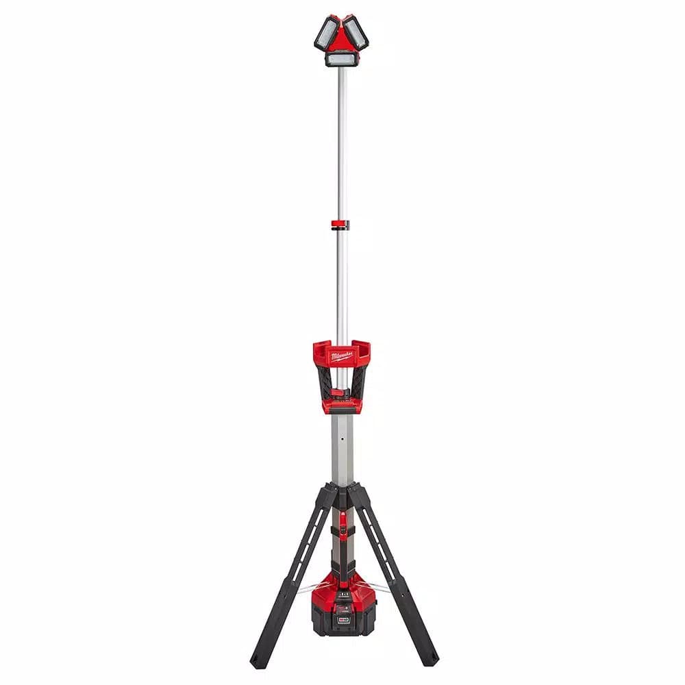 Milwaukee M18 ROCKET LED Tower Light/Charger Kit with 9.0 Ah Battery