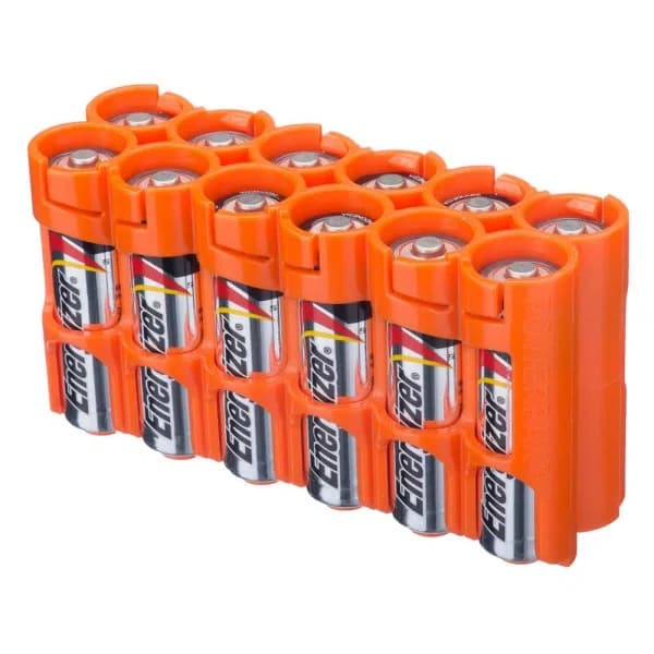 Storacell by Powerpax 12 AA Battery Organizer and Dispenser
