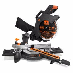 WEN 10 in. 15 Amp Single Bevel Sliding Compound Miter Saw with Laser Guide thumbnail 1