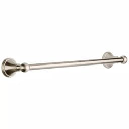 Delta Crestfield 18 in. Single Towel Bar, Brushed Nickel thumbnail 1