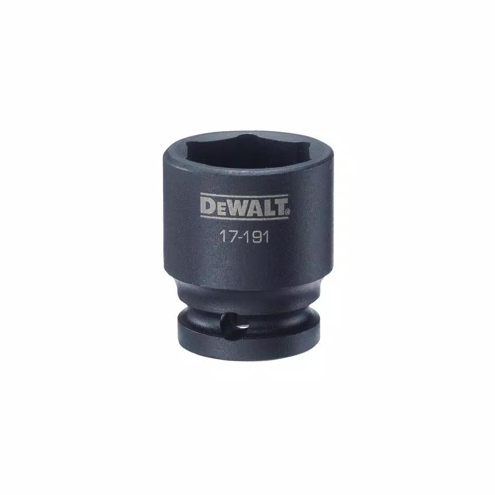DEWALT 1/2 in. Drive 25 mm 6-Point Low Profile Impact Socket