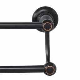 Delta Porter 24 in. Double Towel Bar, Oil Rubbed Bronze thumbnail 6