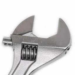 Crescent 12 in. Adjustable Wrench with Hex Jaw Design and Chrome Finish thumbnail 6