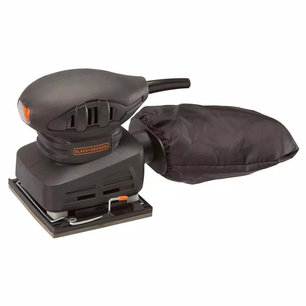 BLACK+DECKER BDEQS15C 1/4 Sheet Corded Finishing Sander, 1.5 Amp