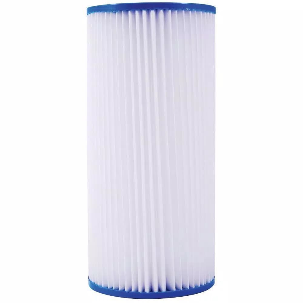 Watts HD-WHF-2000 10 in. Pleated 20 Micron Sediment Filter for Whole House Systems