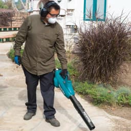 Makita 36V Max LXT Brushless Cordless Blower Kit with (4) 5.0 Ah Batteries and Dual Port Rapid Charger thumbnail 6