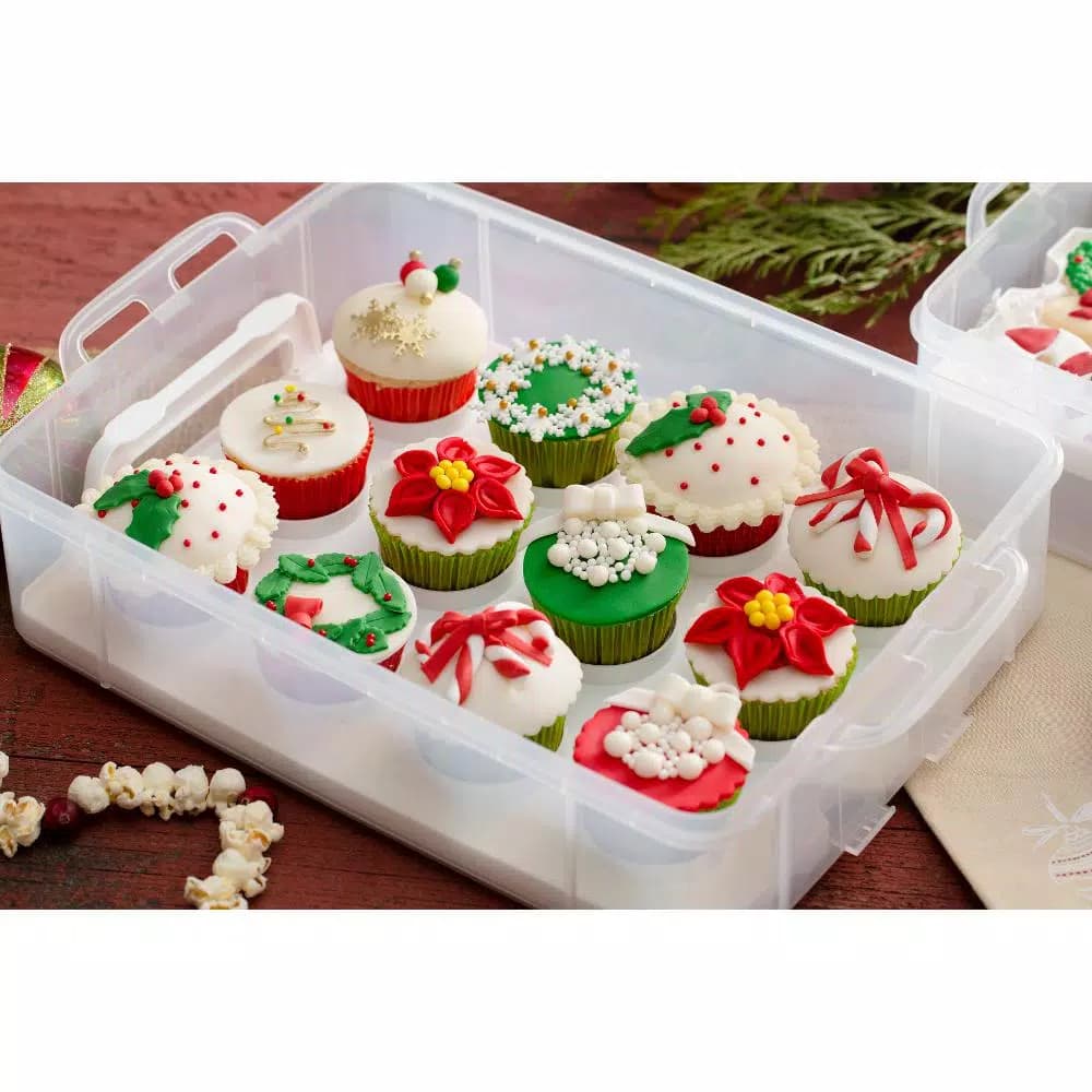 Snapware Snap N Stack 2-Layer Cupcake and Dessert Carrier