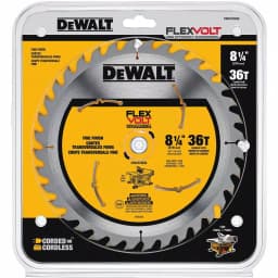 DEWALT FLEXVOLT 8-1/4 in. 36-Teeth Carbide-Tipped Table Saw Blade thumbnail 2