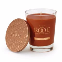 ROOT CANDLES Veriglass Cinnamon Spice Scented Soy and Beeswax Jar Candle thumbnail 2
