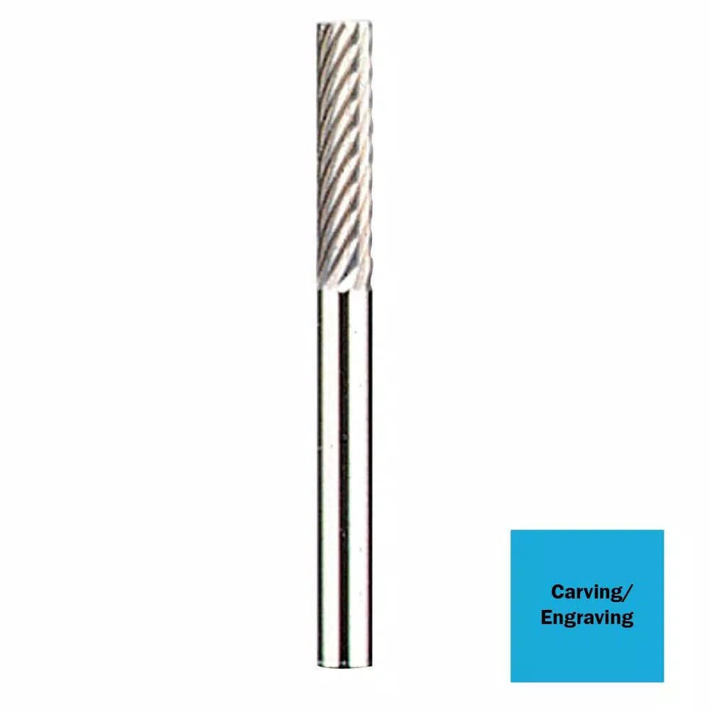 Dremel 9901 1/8 in. Tungsten Carbide Rectangle Rotary Cutter Bit