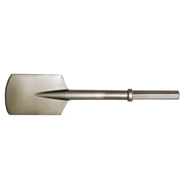 Vulcan 1-1/8 in. x 6 in. Breaker Clay Spade Spade Chisel for Electric and Pneumatic Demolition Hammers