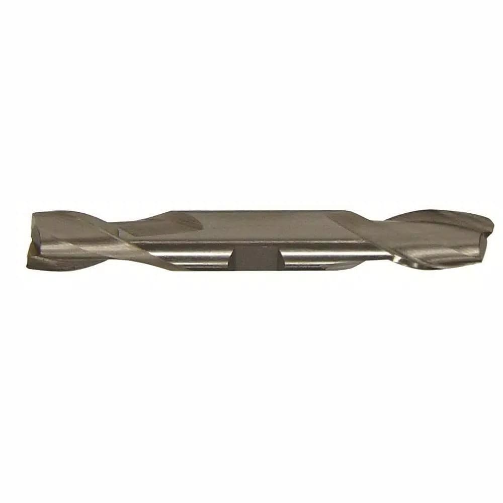 Drill America 1/8 in. x 3/8 in. Shank High Speed Steel 2-Flute Double End Mill Specialty Bit