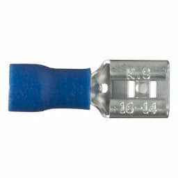 CURT Female Quick Connectors, 16-14 Gauge Wire, Blue, 100-Pack thumbnail 1