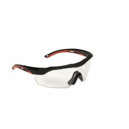 3M Performance Safety Eyewear, Black Frame with Clear Anti-Fog Lenses, Aerodynamic Design (4 Pack) thumbnail 1