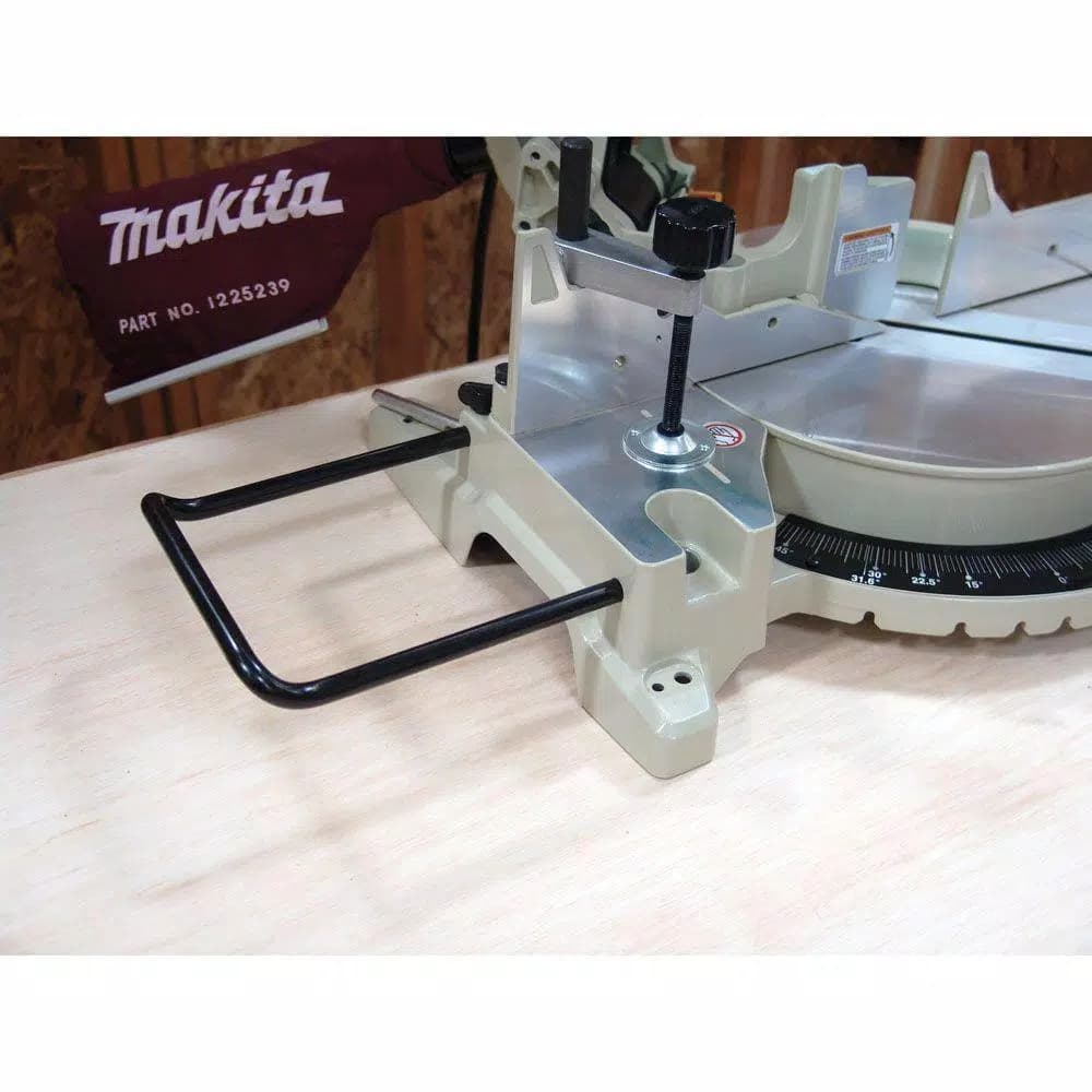 Makita 12 in. 15 Amp Corded Single-Bevel Compound Miter Saw with 40T Carbide Blade