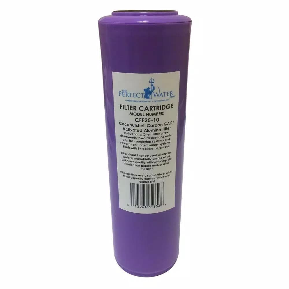 Perfect Water Technologies Home Master Jr. F2 Replacement Water Filter - Fluoride & Chlorine Removal
