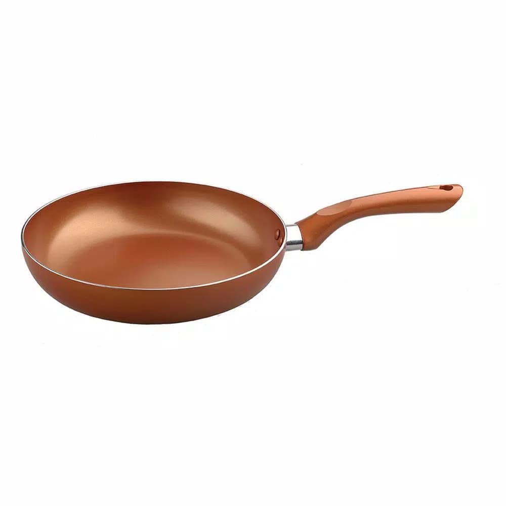 Brentwood Appliances 7-Piece Copper Nonstick Cookware Set with Ergonomic Handles