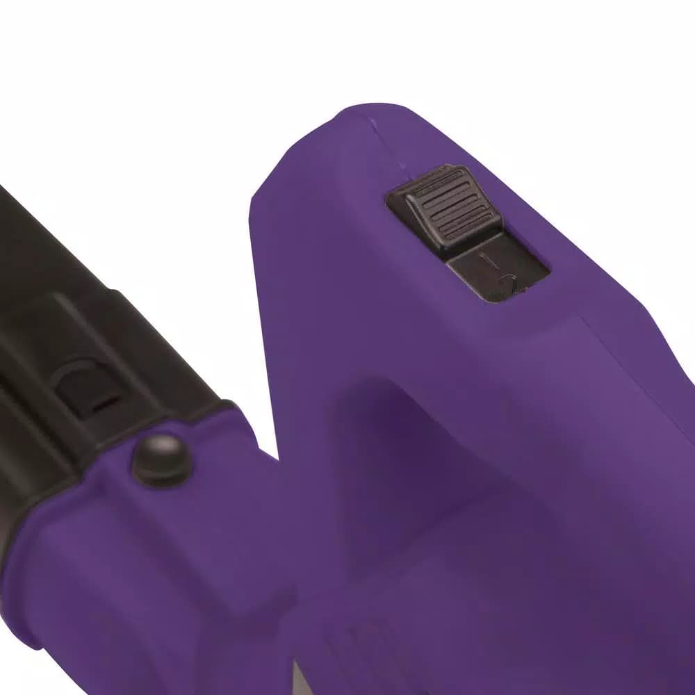 Sun Joe 10 Amp Electric Handheld Leaf Blower, 215 MPH, 240 CFM, 2-Speed, Purple