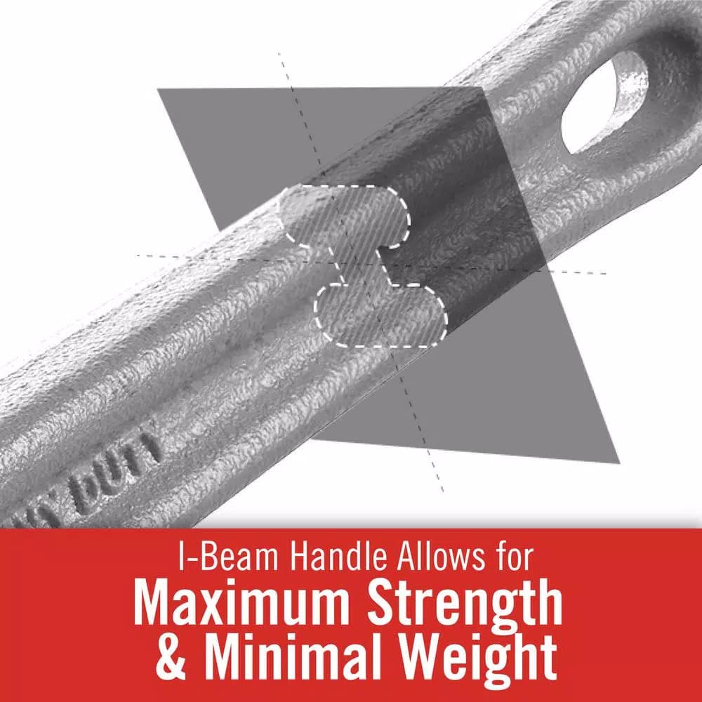 RIDGID 824 24 in. Aluminum Straight Pipe Wrench