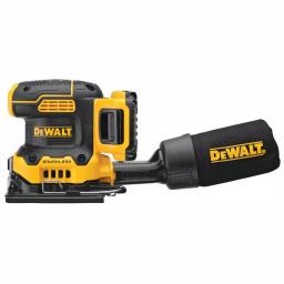 DEWALT 20V MAX XR Cordless Brushless 1/4 Sheet Variable Speed Sander Kit with 2.0 Ah Battery and Charger thumbnail 4