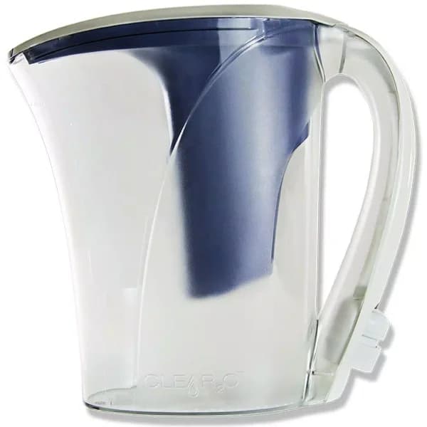 Clear2O Advanced Water Filter Pitcher, 9-Cup Capacity with Solid Carbon Block Filter