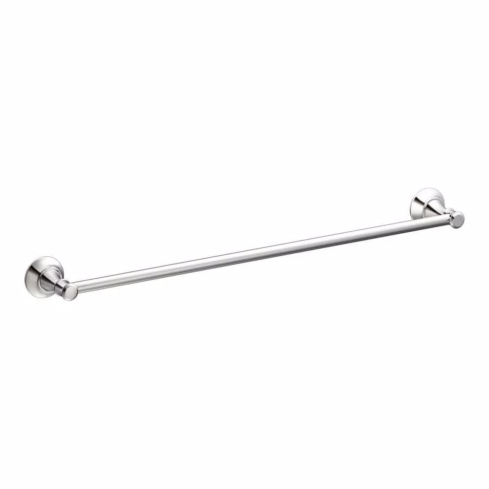MOEN Ashville 24 in. Chrome Single Towel Bar
