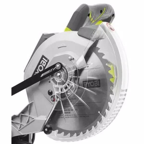 RYOBI 10 in. Sliding Compound Miter Saw with LED and Universal QuickSTAND