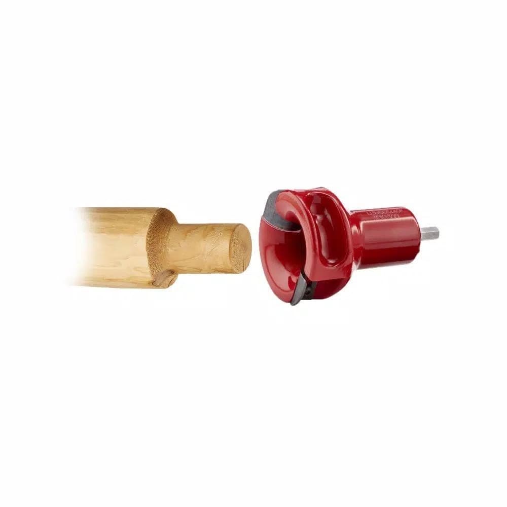 Lumberjack Tools Home Series Log Furniture Building Starter Kit - 1 in. and 2 in. Tenon Cutter Set