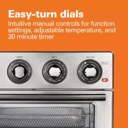Hamilton Beach 1800W Air Fry Countertop Oven, 6-Function Stainless Steel Oven thumbnail 5