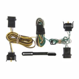 CURT Custom Vehicle-Trailer Wiring Harness, 4-Way Flat, for Ford, Lincoln, and Mercury thumbnail 1
