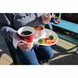 Unbranded Surfboard Design Food and Drink Holder, 32-Piece Set, Durable Plastic Serveware thumbnail 7