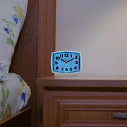 Equity by La Crosse 3 in. Analog Electric Alarm Clock with Backlight, White thumbnail 2
