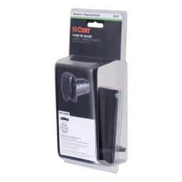 CURT 7-Way Round RV Blade Connector Socket, Vehicle Side thumbnail 5
