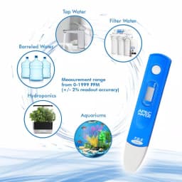 APEC Water Systems Digital TDS Meter Water Quality Tester with Carrying Case, 0-1999 ppm Range thumbnail 3