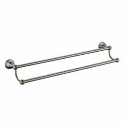 Glacier Bay Mandouri Series 24 in. Double Towel Bar, Brushed Nickel Aluminum thumbnail 1