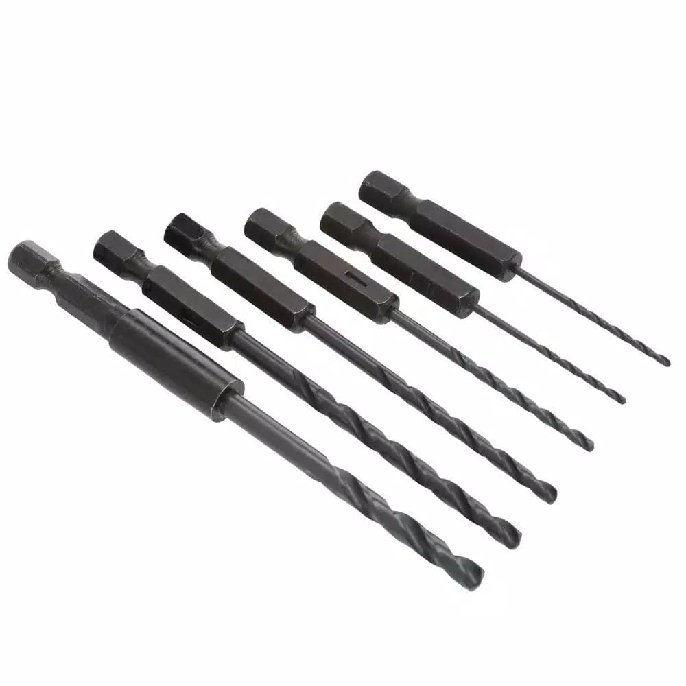 DEWALT 28-Piece Rapid Load Black Oxide Drill Bit Set with Hex-Shank Locking System