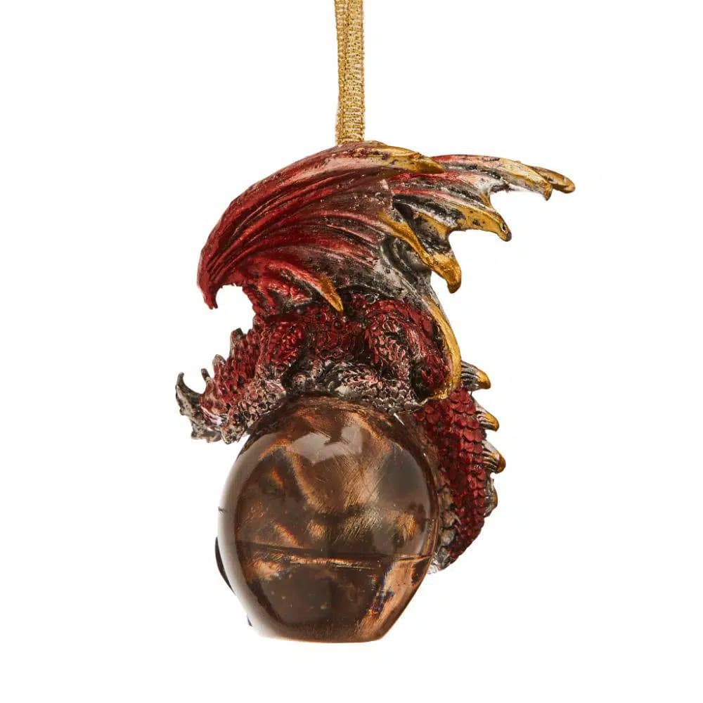 Design Toscano Black Coal Dragon 2016 Limited Edition Holiday Ornament